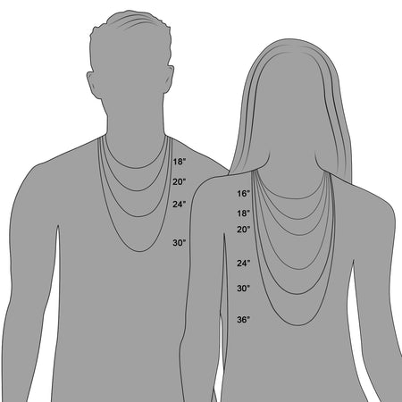 Solid Diamond Cut Rope Chain 1.5mm - 14k White Gold