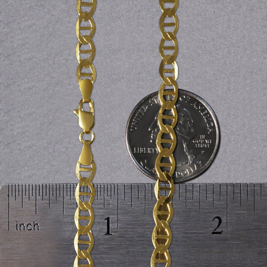 14k Yellow Gold Mariner Link Chain (5.50 mm)