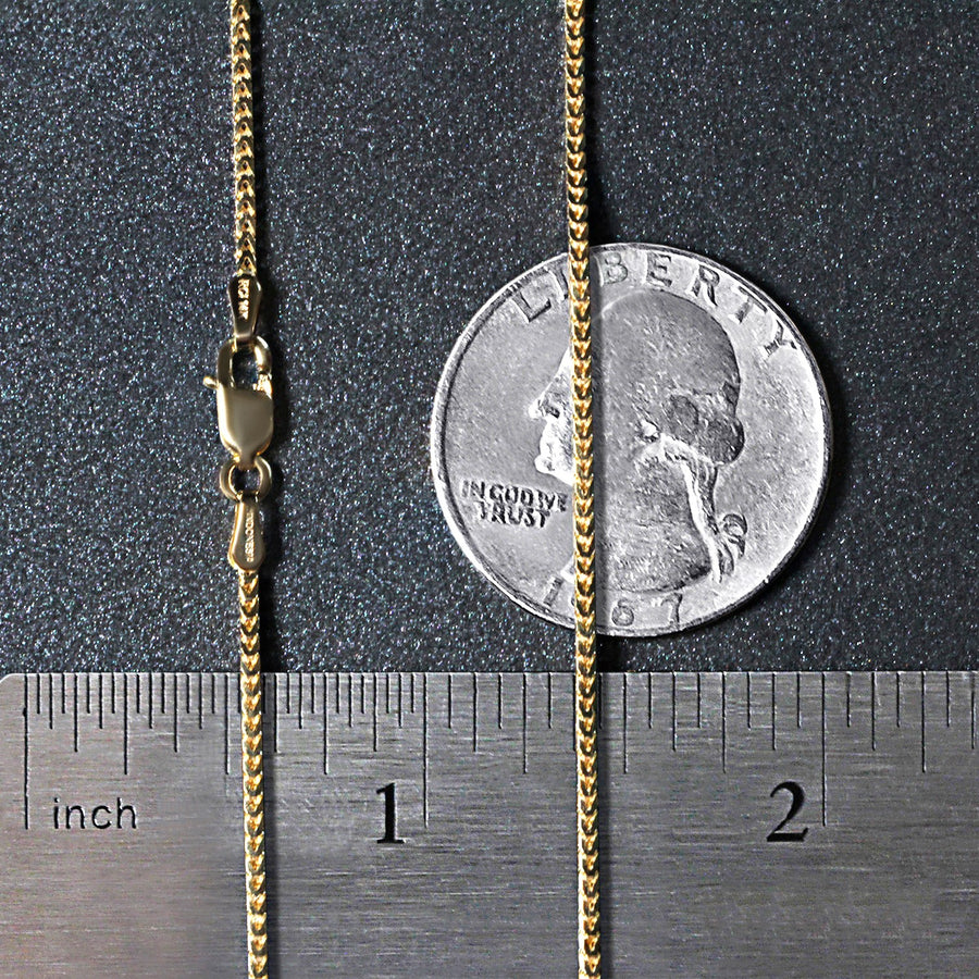 14k Yellow Gold Franco Chain (1.20 mm)