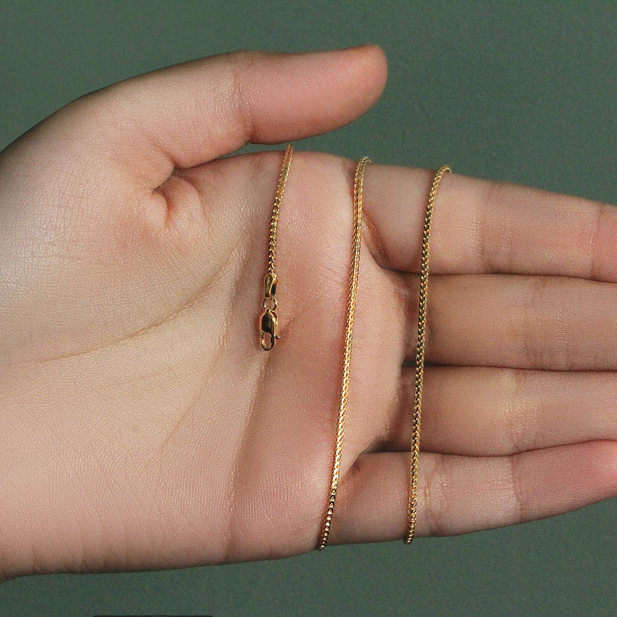 14k Yellow Gold Franco Chain (1.20 mm)