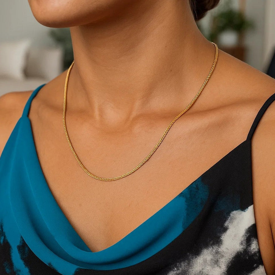 14k Yellow Gold Franco Chain (1.20 mm)