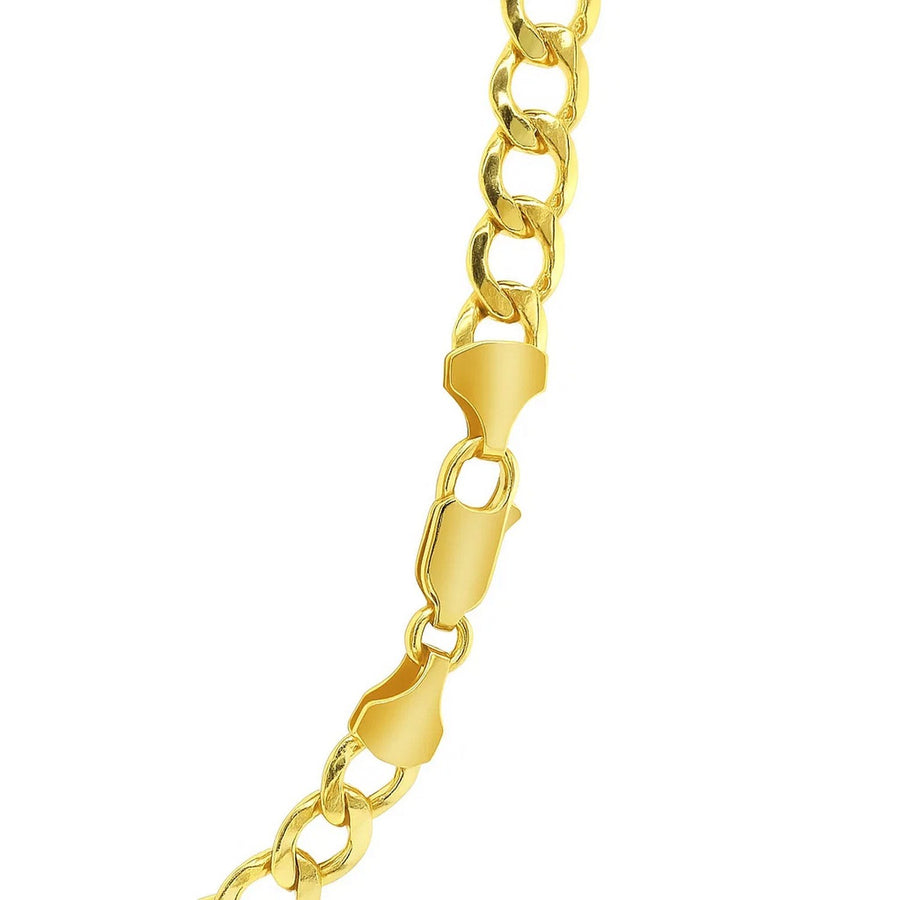 14k Yellow Gold Curb Chain (6.20 mm)
