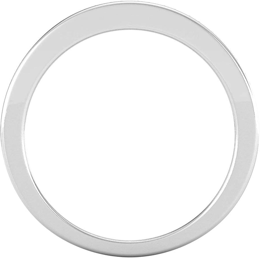 1/2 Carat TW Diamond Channel Wedding Band in 10K White Gold