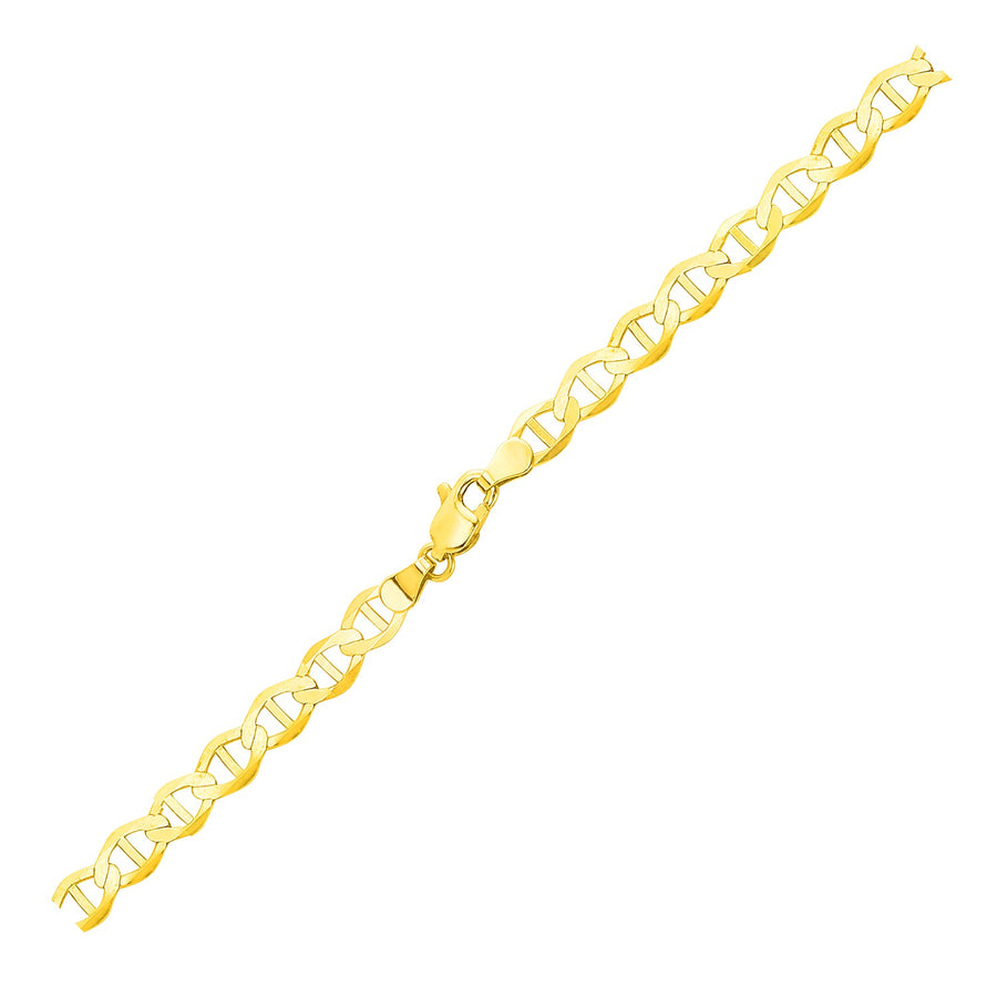 5.5mm Mariner Link Chain - 10k Yellow Gold