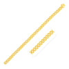 14k Yellow Gold Polished Miami Cuban Chain Bracelet
