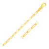 14K Yellow Gold Paperclip Chain (4.0mm)