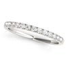 (1/5 cttw) Timeless Diamond Wedding Ring - 14k White Gold