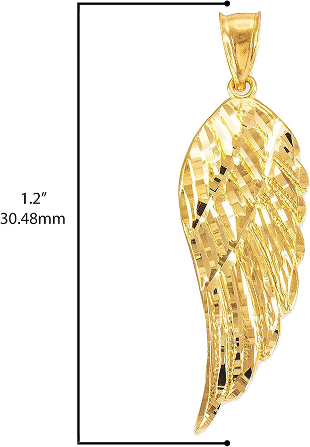 14K Yellow Gold Dangling 1-1/5