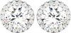 1-5 Carat round Halo Diamond Earrings 14K Gold Value Collection Push Back
